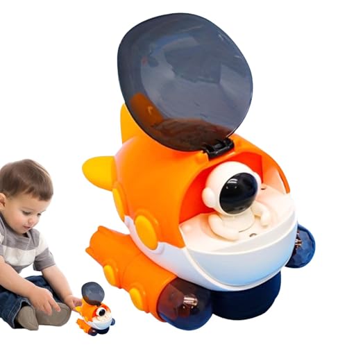 Coche de avión de Juguete, Juguete de Coche Submarino | Modelo de simulación de Submarino con música Ligera | El Agua Flotante del Astronauta Juega Modelos de Aviones eléctricos de más de 3 años