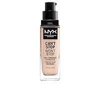 Vista 29 de NYX Professional Makeup Can't Stop Won't Stop - Cepillo para base de maquillaje