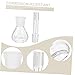 ULTECHNOVO Glass Pycnometer Density Bottle Lab Glassware with Stopper High Temperature Resistant Chemical Shockproof for Liquid Density Measurement in Laboratory and Industrial Use
