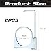 2 Pcs Universal Exhaust Clamp with Hanger - Heavy-Duty Steel for Exhaust Pipes, Car & Truck Muffler Systems (4 inches)