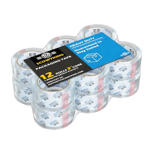 Scowyking 12-Roll Quiet Unwind Tape