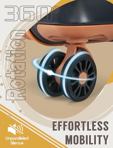 image for CONCEPTEN Carry On Luggage 22x14x9 Airline Approved, 20-inch Hard Shel