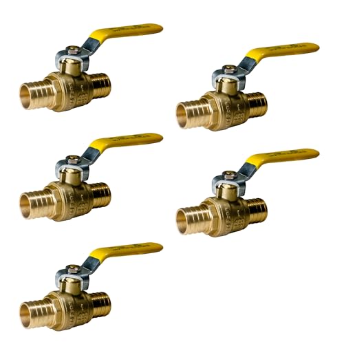 XFITTING 1 in Pex Ball Valve, 5 Pieces