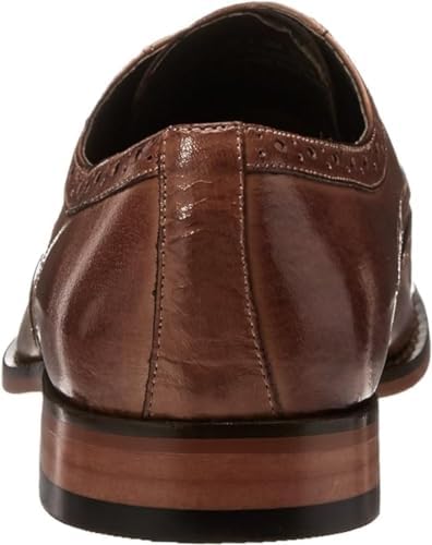 Stacy Adams Men's Tinsley-Wingtip Oxford, Tan/Brown, 12 M US | Image 2