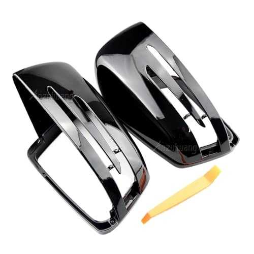 ��/�E�ԗp���o�[�X�~���[�n�E�W���O�J�o�[ �E�B���O���A�r���[�~���[�J�o�[ �ƌ݊��������� �x���c C�N���X W176 W246 W204 W212 W221 CL�ɑΉ�(Bright black)