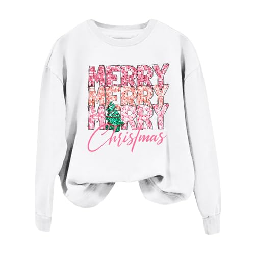 Sweat-shirt de Noël femme à offrir en cadeau pour les fêtes taille M