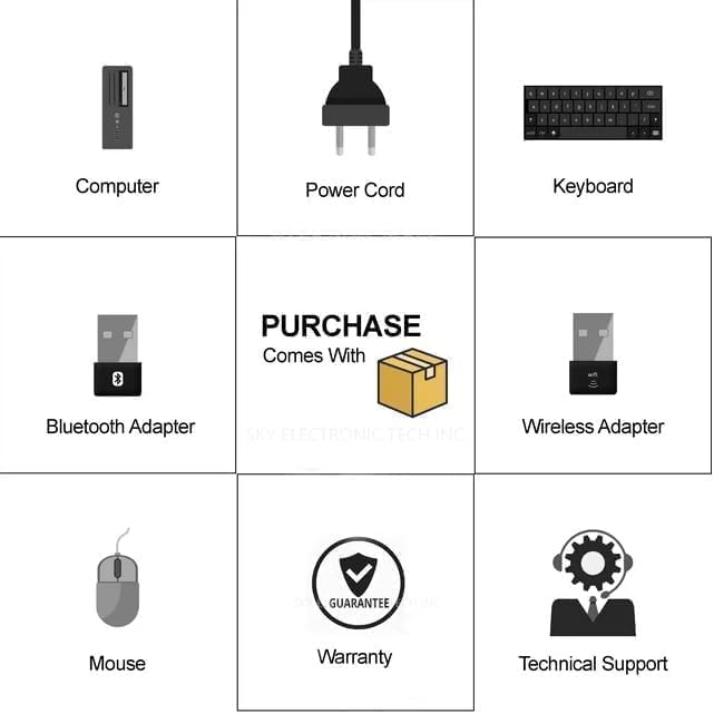Dell OptiPlex 3080 Micro PC | Intel Core i5-10500T | 16GB RAM | 512GB SSD | Windows 11 Pro | Wi-Fi+ BT | Mini Desktop Computer (Renewed) (16GB RAM + 512GB SSD) — view 8