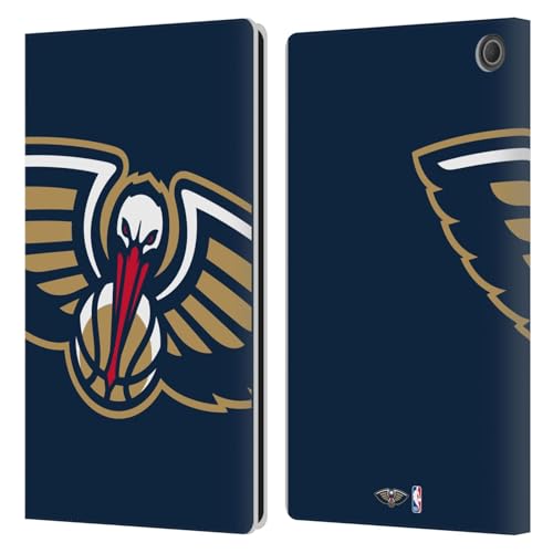 Étui Fire Max 11 NBA Pelicans Head Case Designs Housse Portefeuille en Cuir