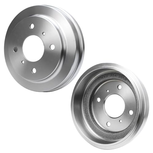 Image of Detroit Axle - 1.8L Brake Rotors Drums for 2000-2006 Nissan Sentra Front