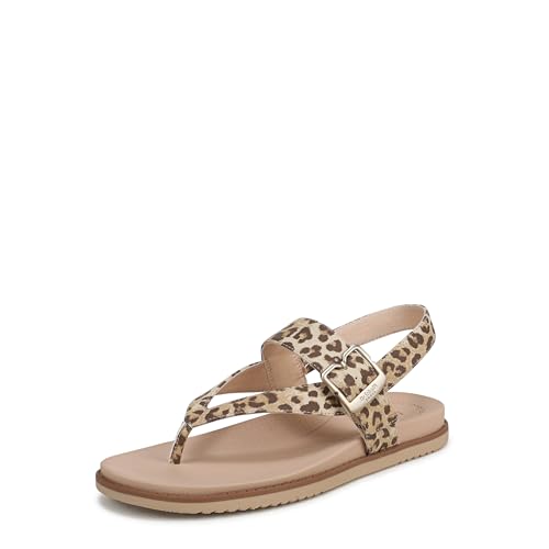 Dr. Scholl's Women's So Chill Sandal Leopard Beige 6 M - image 1