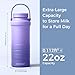 Momcozy 22oz Portable Breast Milk Cooler for Outdoor, Life Saver with 360° Total Cooling for 24 Hours, Larger Capacity Travel Breastmilk Chiller with 2pcs Baby Bottles for Breastmilk Storage, Purple