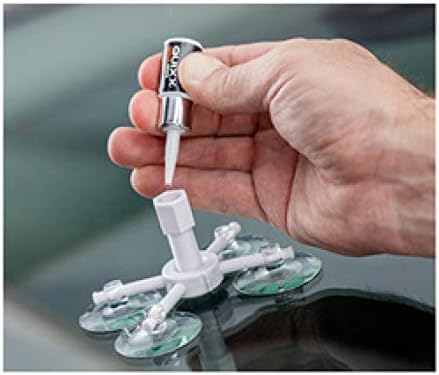 QUIXX 10210 Windshield Repair Kit Is the Cost-Effective fix for chips, cracks, bulls-eye, and star-shaped damage to windshields. Use on Your Automobile, Motorcycle, or Boat