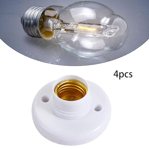 Image of 4Pcs Light Bulb Holder Bases Wall Ceilings Mounting Kitchen E27 Lamp Sockets | Lighting Parts & Accessories | Lamps, Lighting & Ceiling Fans