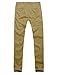 Match Mens Regular-Fit Casual Flat Front Chino Pants (34, Khaki)