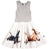 molotow  Molo Mädchen A-Linie Kleid Grau grau Gr. Small, grau