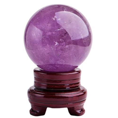 Boule de cristal améthyste pour harmoniser la décoration de votre salon