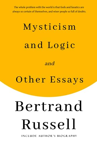 Mysticism and Logic and Other Essays: Bertrand ... B0CFWPP2G3 Book Cover