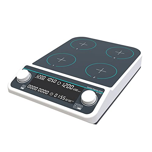 MMS4pro Multi-Position Magnetic Stirrer 1500rpm 4 * 500ml Electric Magnetic Stirrer Laboratory LCD Digital Display Magnetic Mixer,DIY Tools