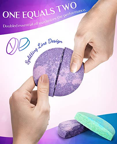 Popchose Shower Steamers Aromatherapy - Bath Bomb Shower Tablets 8 Pack, Self Care & Spa Relaxation - Stocking Stuffers Christmas Gifts For Women And Mom Who Has Everything, Birthday Valentines Gift #TOP5