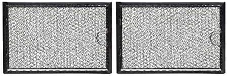 Nispira Replacement Microwave Range Hood Grease Filter Compatible with Frigidaire 5304464105, 2 Filters