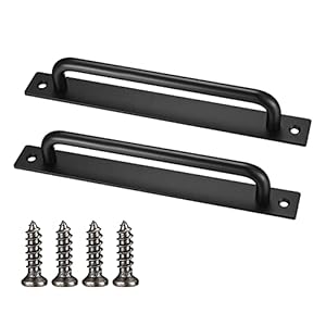 Qeapug 2 Stück Scheunentor Griffe Set