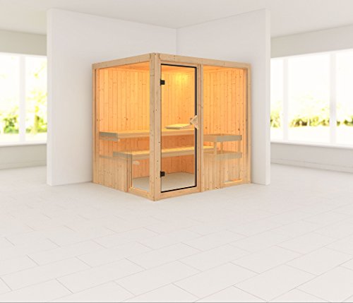 Palin- Karibu Sauna ohne Ofen- ohne Dachkranz