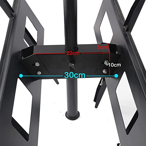 Support plafond TV inclinable pour supprimer les reflets sur grand écran - 5