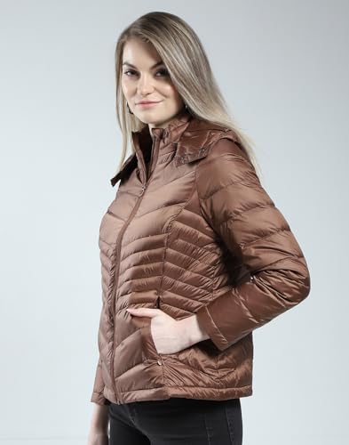 Monte Carlo Store Monte Carlo Women Teal XL Puffer Jacket - Image 3