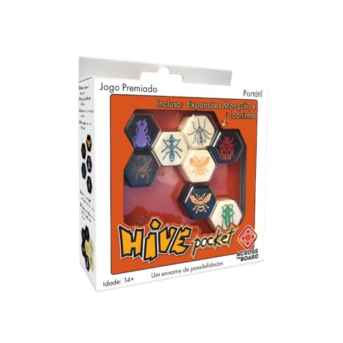 Funbox Hive Pocket - Jogo de Estratégia para 2 Jogadores, Idade 12+ - Original