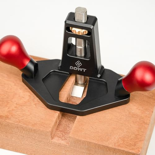 DDWT Router Plane Handheld Woodworking Tool Quick Adjust Depth with Depth Stop for Tuning Joinery Cutting Dados Grooves Mortise - Image 5
