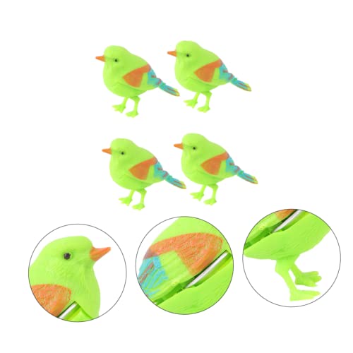 BCOATH 4 Unidades De Brinquedo De Pássaro Com Controle De Voz Brinquedo Educacional Prático Brinqued