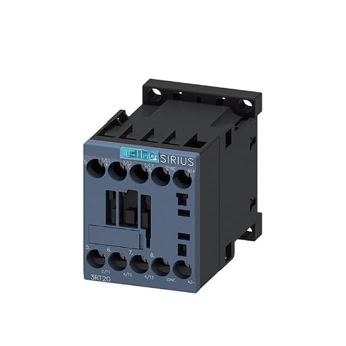 LDXMJZOT Power contactor 7A 3kW 1NC 24VDC 3 Poles Size S00 Screw Terminal Connection Suitable for PLC Output; 3RT20151HB42