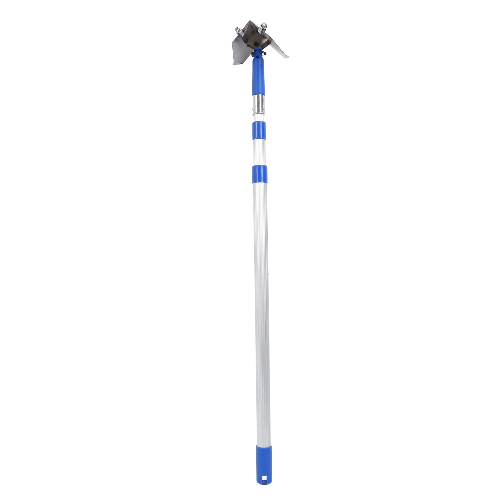 Raspador de Piso, Raspador de Paneles de Yeso de Esquina de Pared de Largo Resistente con Cabezal Giratorio de 360 ​​grados, Poste Telescópico de Aleación de Aluminio para Acabado de Yeso