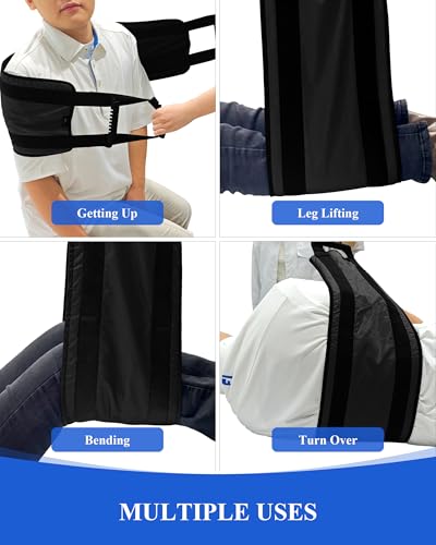 Image of SPRING SEAON Transfer Sling Lift Assist Gait Belt for Seniors and Disabled