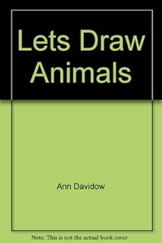 Hardcover Lets Draw Animals Book
