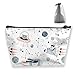 Produktbild Make-up Tasche Reise Fall Planeten mit Sternen Muster Gedruckt Organizer Lagerung Für Frauen Mädchen Multifunktions