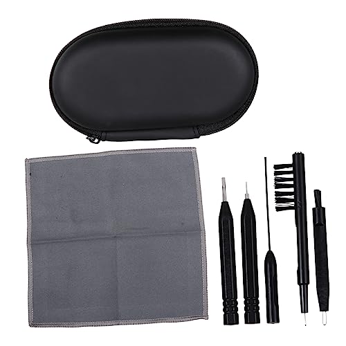 Hoement Kit De Limpieza y Cuidado para Cepillo De Limpieza Herramientas De Mantenimiento y Accesorios De Cuidado para Amplificadores Auditivos para Uso Diario