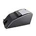 Cutycaty Automatic Electronic Card Casino Shuffler, Luxury Leather and Plastic Grain Professional Casino Poker Cards Shuffle Machine, Rotating Card Dealer Machine 2in1 Electric Shuffle Tool