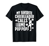 Proud Cheer Pop Pop Cheerleader Pop Pop Cheerleading Pop Pop T-Shirt