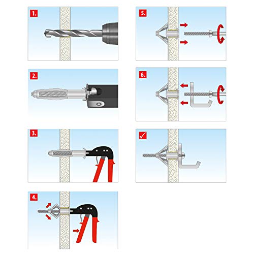 Hohlraumdübelzange TOX Montagezange Acrobat Speed Plus