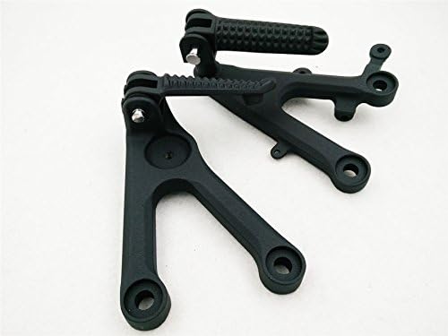 Miniatura 3 de HONGK - Soportes para reposapiés delantero compatibles con Yamaha R6 2003-2010 NEGRO B01DOJAJU4