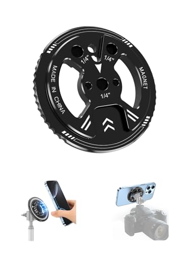 Koolehaoda ���C�}�O�l�b�g�� �}�E���g �X�}�z�z���_�[ �O�r magsafe�Ή��O�r ������ �����͎��� �R�[���h�V���[�}�E���g��1/4"-20�l�W���t�� �X�}�[�g�t�H���}�E���g iPhone/Android�Ή� DJI Mic 2�p / �J����