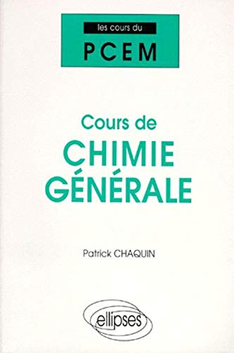 Cours de chimie générale