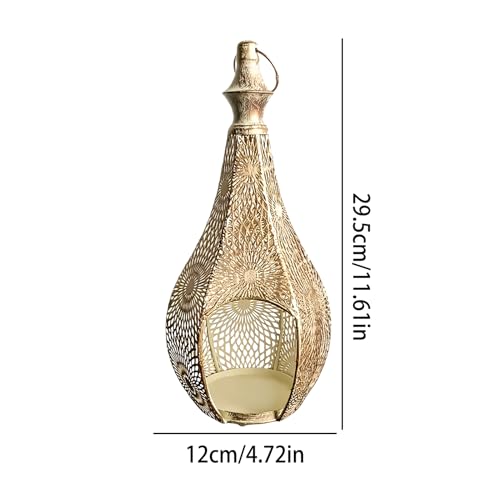 Bougeoir décoratif design ajouré à offrir pour Noël et fêtes - 6
