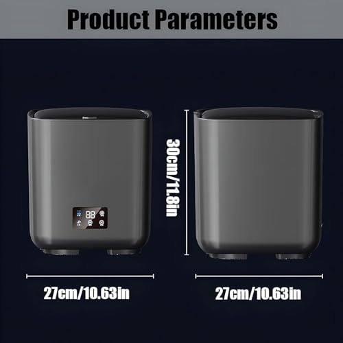 Portable Washing Machine, 10L Mini Washing Machine, Small Smart Washing Machine, Baby Clothes, Underwear, - Image 7