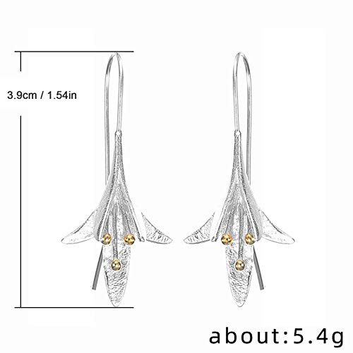 Belles fleurs boucles d'oreilles originales idée cadeau femme