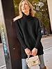 LILLUSORY Oversized Turtleneck Pullover Sweater Wo... #2