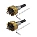 New Lon0167 26mm Cutting Featured Dia HSS Triangle reliable efficacy drill hole Toothed Twist Drill Bit Hole Saws 2pcs(id:35a cf 83 f18)