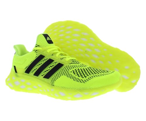 adidas Adidas Mens Ultraboost Web DNA Yellow/Black/White Sneakers-GY4172-Size 11.5