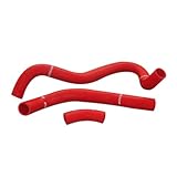 Mishimoto MMHOSE-CIV-06RD Silicone Radiator Hose Kit Compatible With Honda Civic 2006-2011 Red